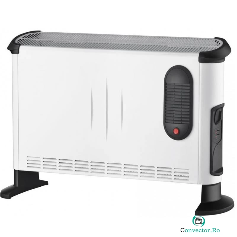 Convector cu ventilator Strend Pro DL05-20B, Termostat, 750/1250 / 2000W, 230V